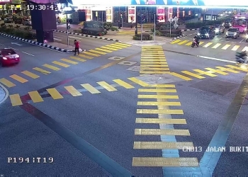 Pejalan kaki di Bukit Bintang kini boleh melintas secara bersilang seperti di Shibuya