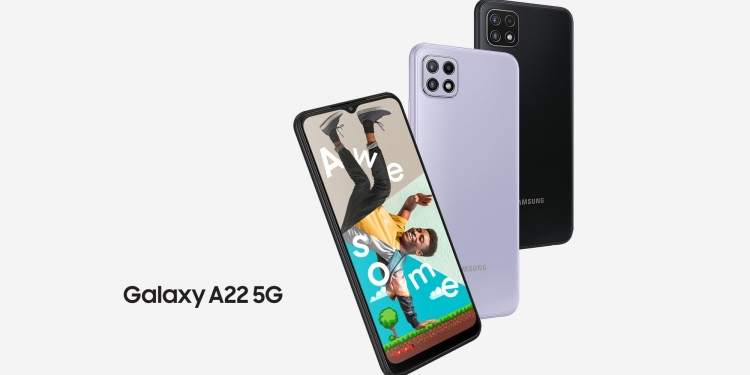 Telefon 5G Samsung lebih murah, Galaxy A22 akan tiba di Malaysia