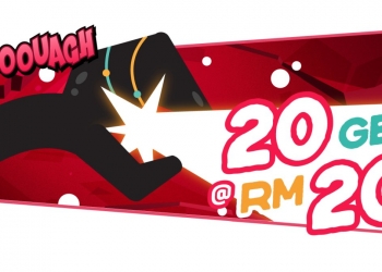 Promosi 20GB RM20 kembali ke Yoodo