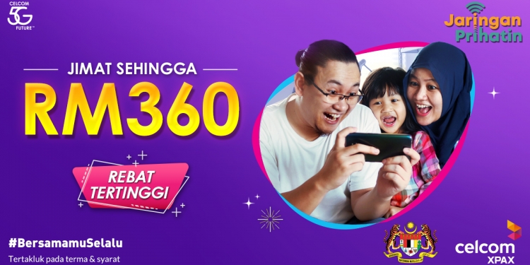 Rebat sebanyak RM360 dan 2 lagi perkara yang anda perlu tahu tentang inisiatif Jaringan Prihatin Celcom