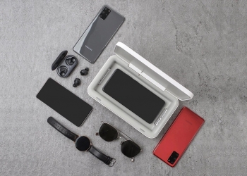 PROMO: Beli 2 bekas pengecas wayarles steril UV Samsung dengan diskaun 67%