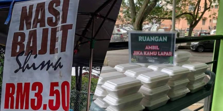 Senarai saluran makanan percuma untuk golongan memerlukan & bendera putih sepanjang PKP