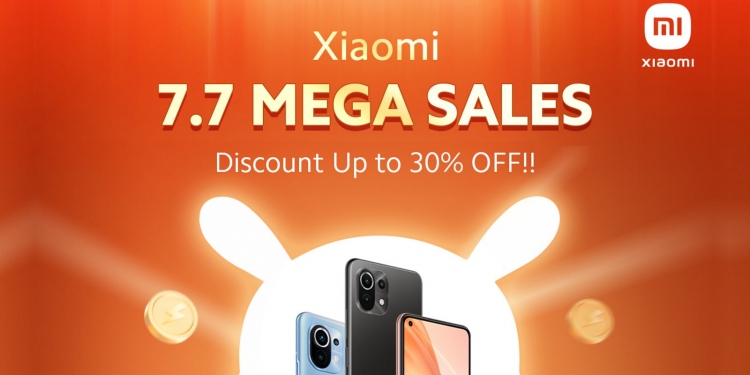 PROMO: Diskaun sehingga 30% untuk produk Xiaomi pada jualan mega 7.7