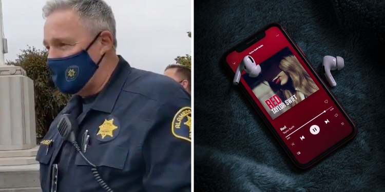 Anggota polis mainkan lagu Taylor Swift untuk cetuskan algoritma hak cipta YouTube apabila video dimuat naik