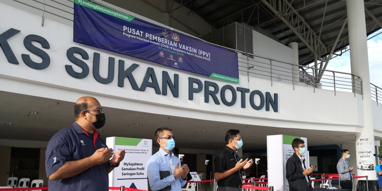 Proton mula memvaksin semua pekerja, buka PPV di Tanjung Malim percepat proses