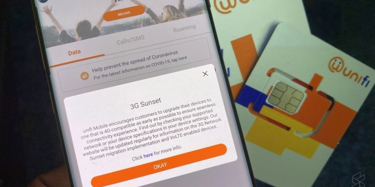 Pengguna Unifi Mobile mungkin dirayaukan ke Celcom 4G selepas liputan 3G ditamatkan