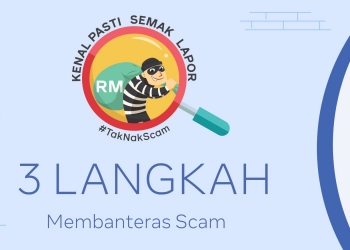 Kes tipu siber cecah RM2.23 bilion, PDRM & Facebook lancar #TakNakScam didik orang ramai