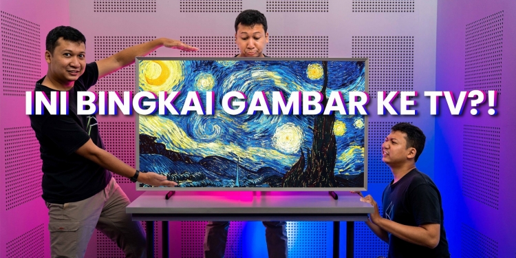Ini bingkai gambar ke TV?! | Samsung The Frame