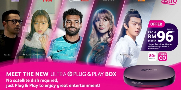 Astro tanpa satelit boleh dilanggan pada harga bermula RM49.06