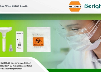 Kit ujian kendiri COVID-19 Beright diluluskan untuk dijual di Malaysia