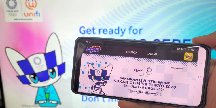 Tonton Sukan Olimpik Tokyo secara langsung dan percuma di portal Olimpik RTM