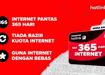 Hotlink Internet 365 diperkenal dengan tempoh sah data dan talian 365 hari