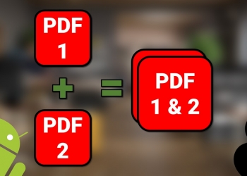 Cara untuk gabung beberapa PDF menjadi satu guna telefon