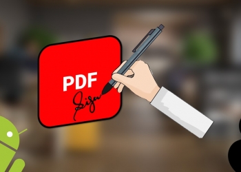 Cara untuk tanda tangan dokumen PDF guna telefon