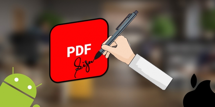 Cara untuk tanda tangan dokumen PDF guna telefon