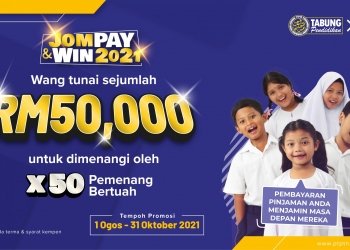 PTPTN anjur peraduan JomPAY and Win! Hadiah RM50,000 menanti peserta