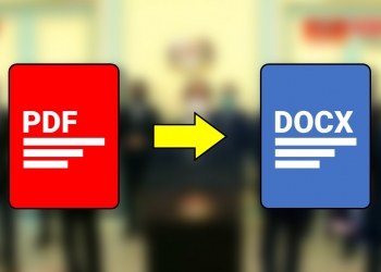 Cara pantas tukar fail PDF menjadi DOCX di telefon