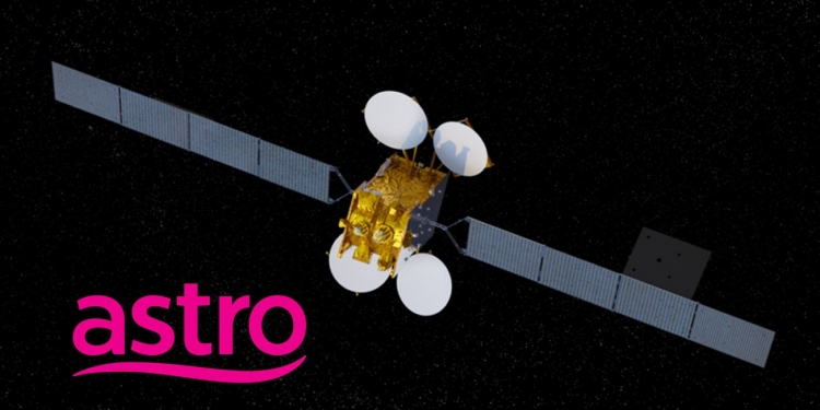 Satelit Astro, MEASAT-3, dikuburkan di angkasa lepas