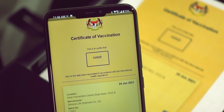 Cara cetak sijil digital vaksin MySejahtera COVID-19 di telefon