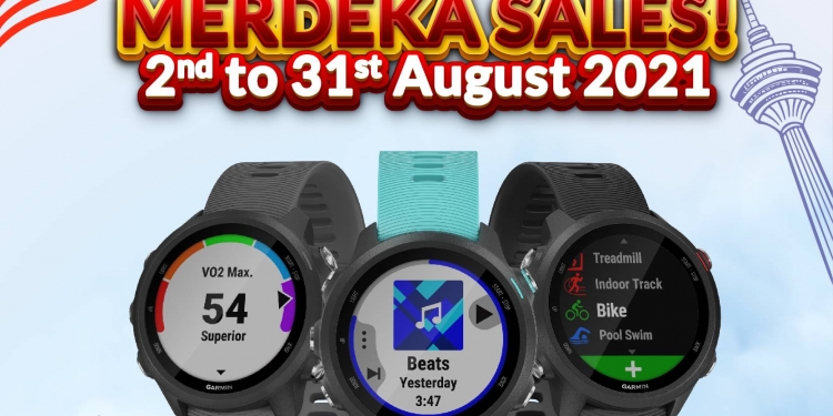 Jam pintar serendah RM899 dalam jualan merdeka Garmin