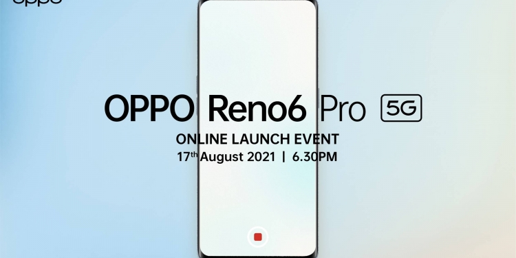 Anda boleh menang Oppo Reno 6 Pro dengan menonton majlis pelancarannya