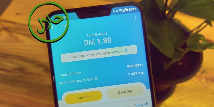 TnG eWallet GO+ kini patuh syariah, pulangan kekal sekitar 1.40% P.A