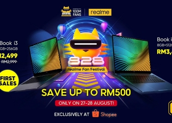 Realme Book akan dijual di Malaysia pada 27 Ogos dengan diskaun RM500