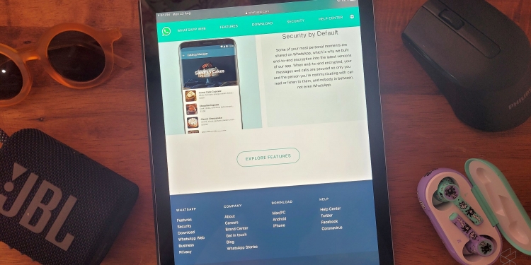 WhatsApp untuk iPad sedang diuji untuk sokongan berbilang platform
