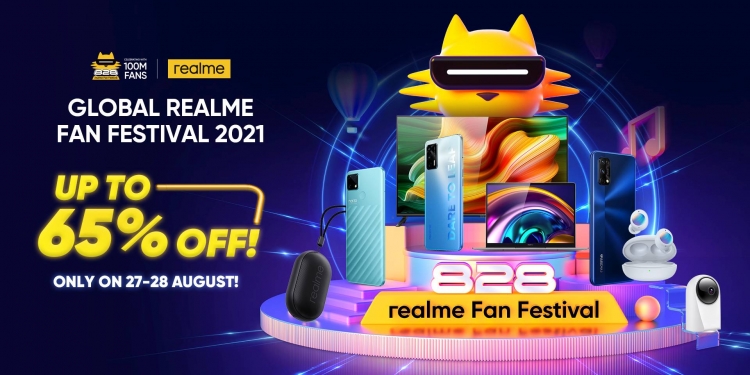 PROMO: Realme Fans Festival ada diskaun sehingga 65%