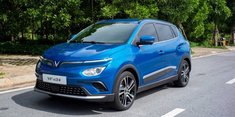Vinfast e34: Kereta SUV elektrik pertama Vietnam diperkenal kepada umum