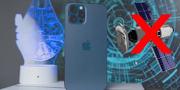 Komunikasi satelit di iPhone 13 adalah salah faham