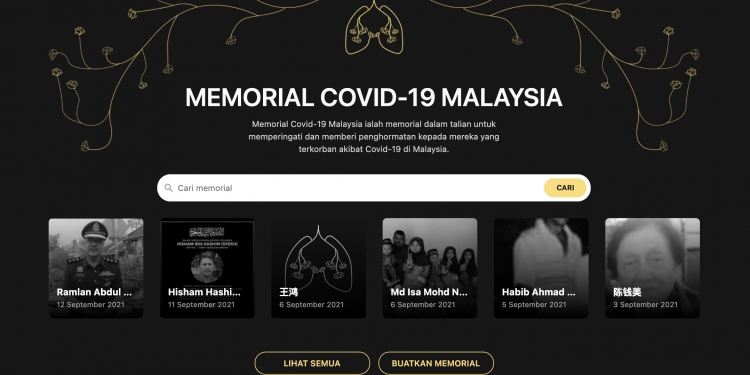 Memorial Covid-19 Malaysia dibangunkan, memperingati mangsa kematian akibat virus