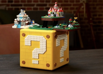 Kotak Tanda Soal Super Mario ini ada 4 set mini permainan Lego tersembunyi