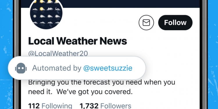 Twitter uji label akaun bot, pembaca akan mudah mengesannya
