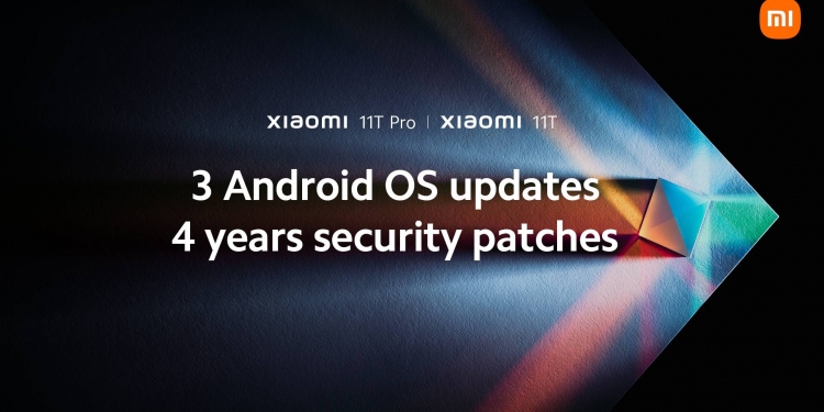 Siri Xiaomi 11T dijamin terima 4 tahun kemaskini keselamatan dan 3 generasi Android