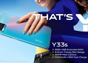 Vivo Y33s ada keupayaan meluaskan RAM sehingga 12GB