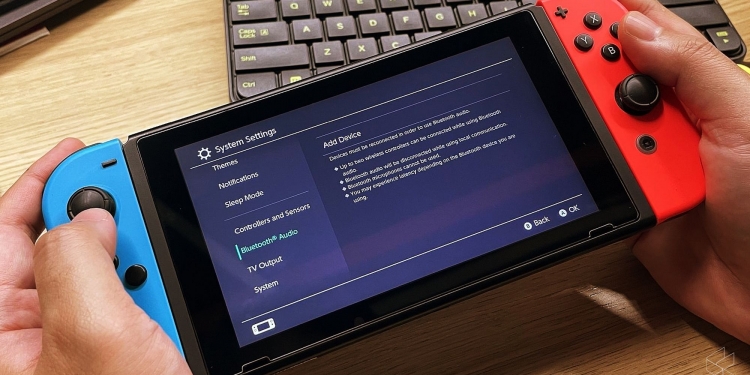 Nintendo Switch kini sokong audio bluetooth tanpa sebarang aksesori tambahan