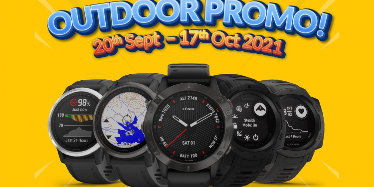 PROMO: Diskaun sehingga RM420 untuk jam Garmin Forerunner 245, Fenix 6 & Instinct