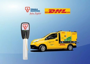 TNB dan DHL jalin kerjasama bangun stesen pengecas kereta elektrik