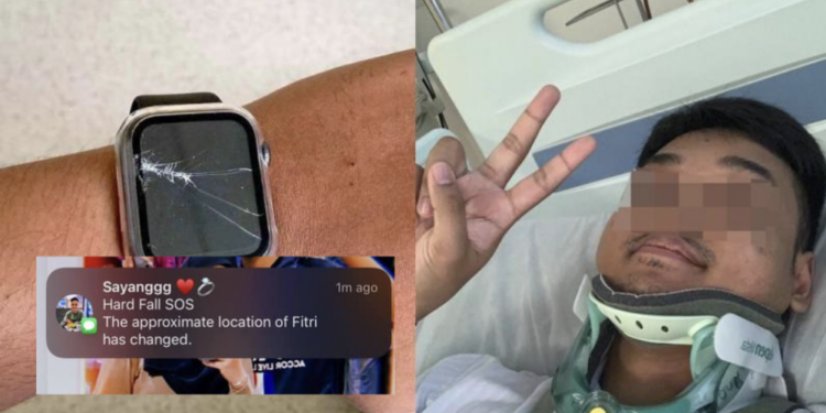 Mangsa langgar lari pengsan setelah kemalangan, Apple Watch bantu panggil ambulan