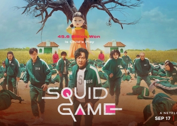 Kertas Dinding Squid Game untuk hiasan telefon, komputer dan mesyuarat video