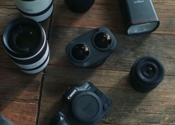 Canon umumkan lensa unik, “dwimata” RF5.2mm F2.8L