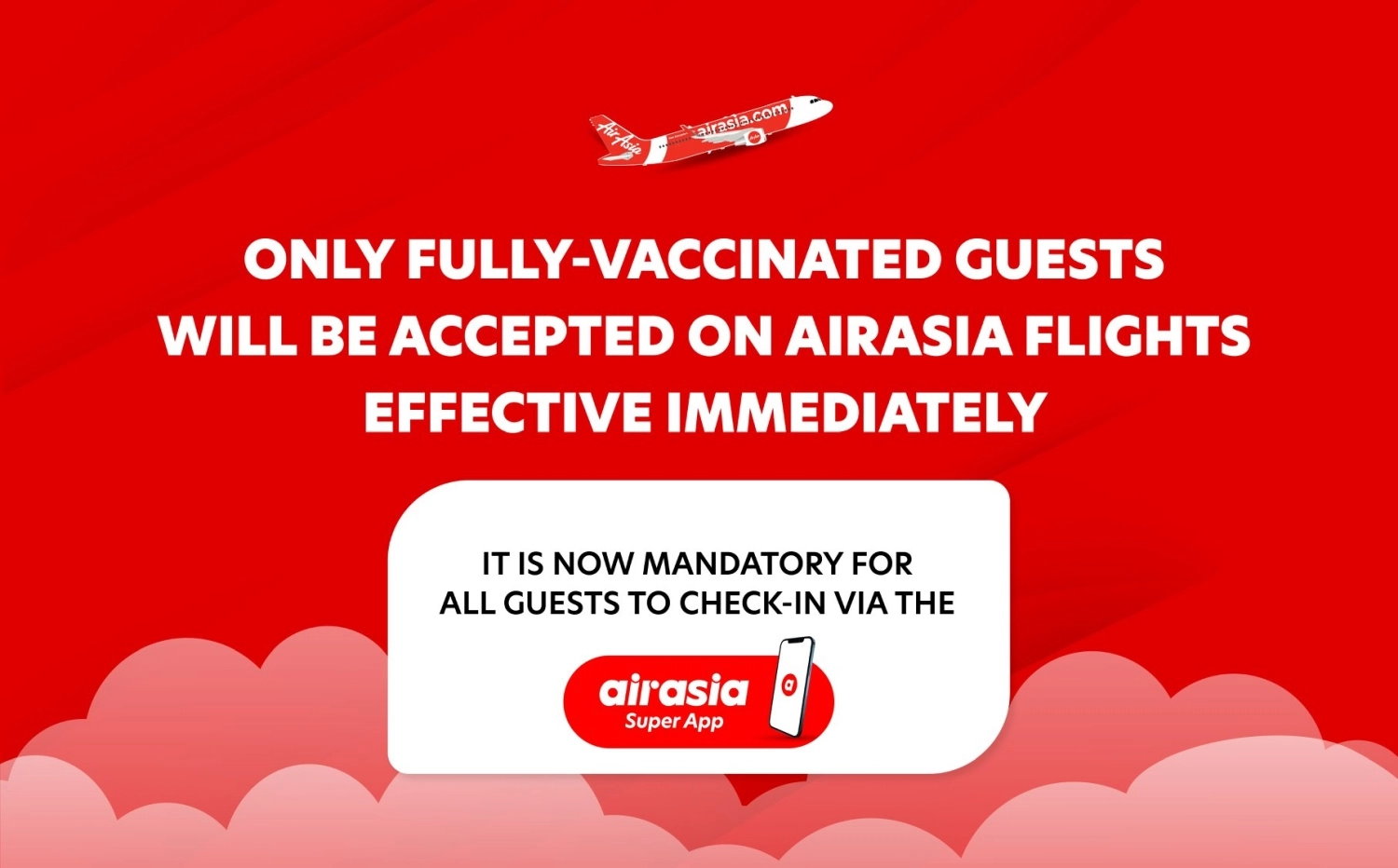 Tidak Semua Orang Boleh Terbang Dengan Airasia Sekarang Hanya Yang Lengkap Vaksin Dibenarkan Soyacincau Com