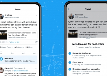 Twitter uji beri amaran kepada pengguna sebelum balas Tweet panas
