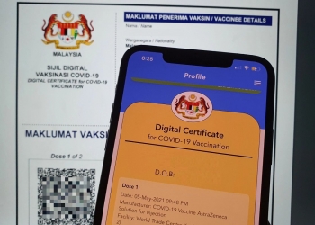Cara pantas dapatkan PDF sijil vaksin COVID-19 terus daripada MySejahtera