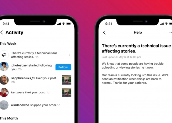 Akibat tergendala sedunia, Instagram sediakan amaran gangguan perkhidmatan