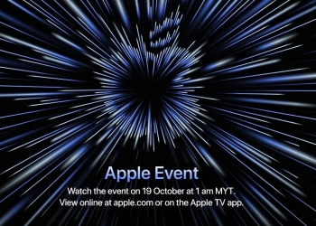 Apple umum adakan majlis pelancaran pada 19 Oktober 2021, jangkakan pengenalan produk ini