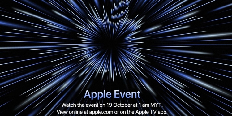 Apple umum adakan majlis pelancaran pada 19 Oktober 2021, jangkakan pengenalan produk ini