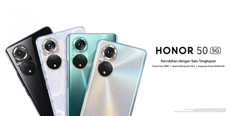 Honor 50 dengan GMS tiba di Malaysia, hadiah bernilai RM550 untuk tempahan awal