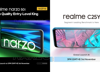 Dua telefon pintar mampu milik Realme bakal muncul